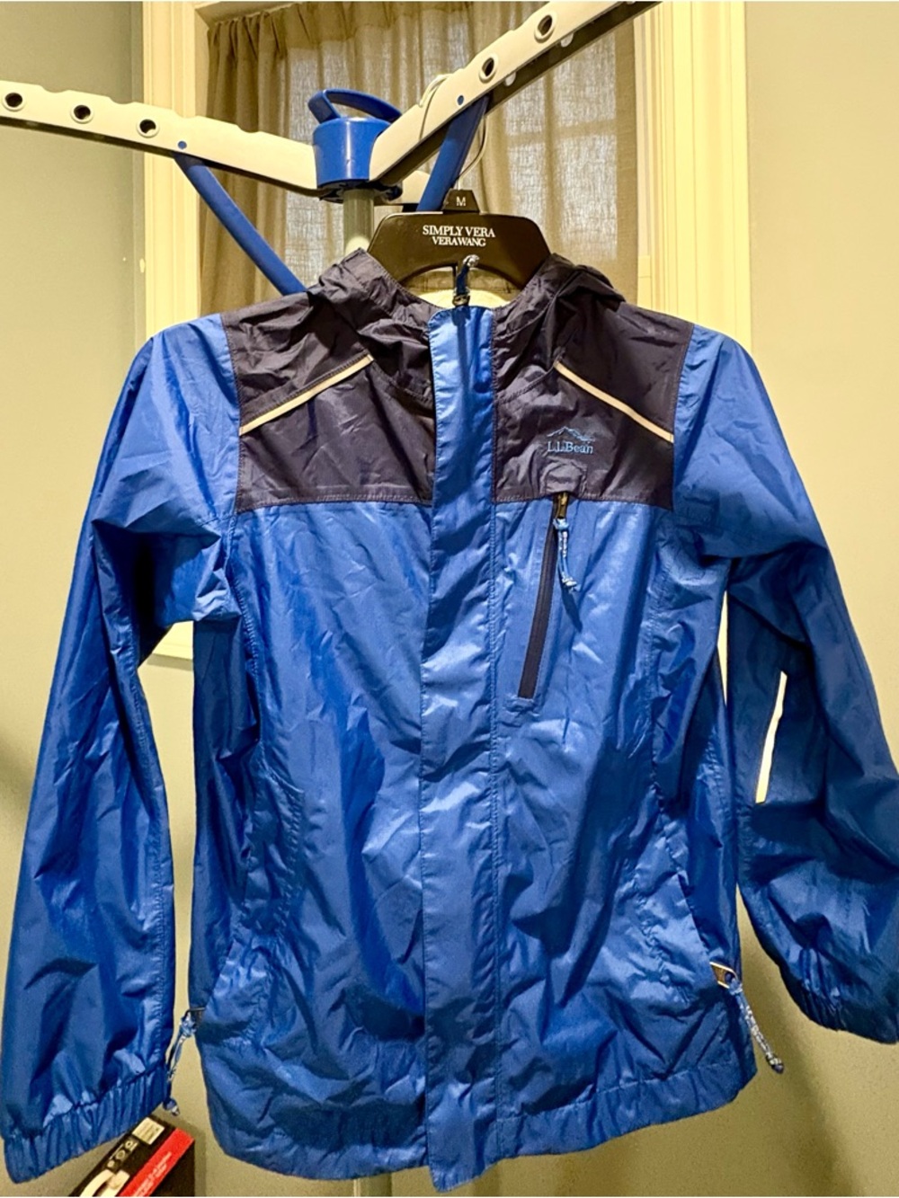 L.L. Bean Blue and Navy Kids' Raincoat
